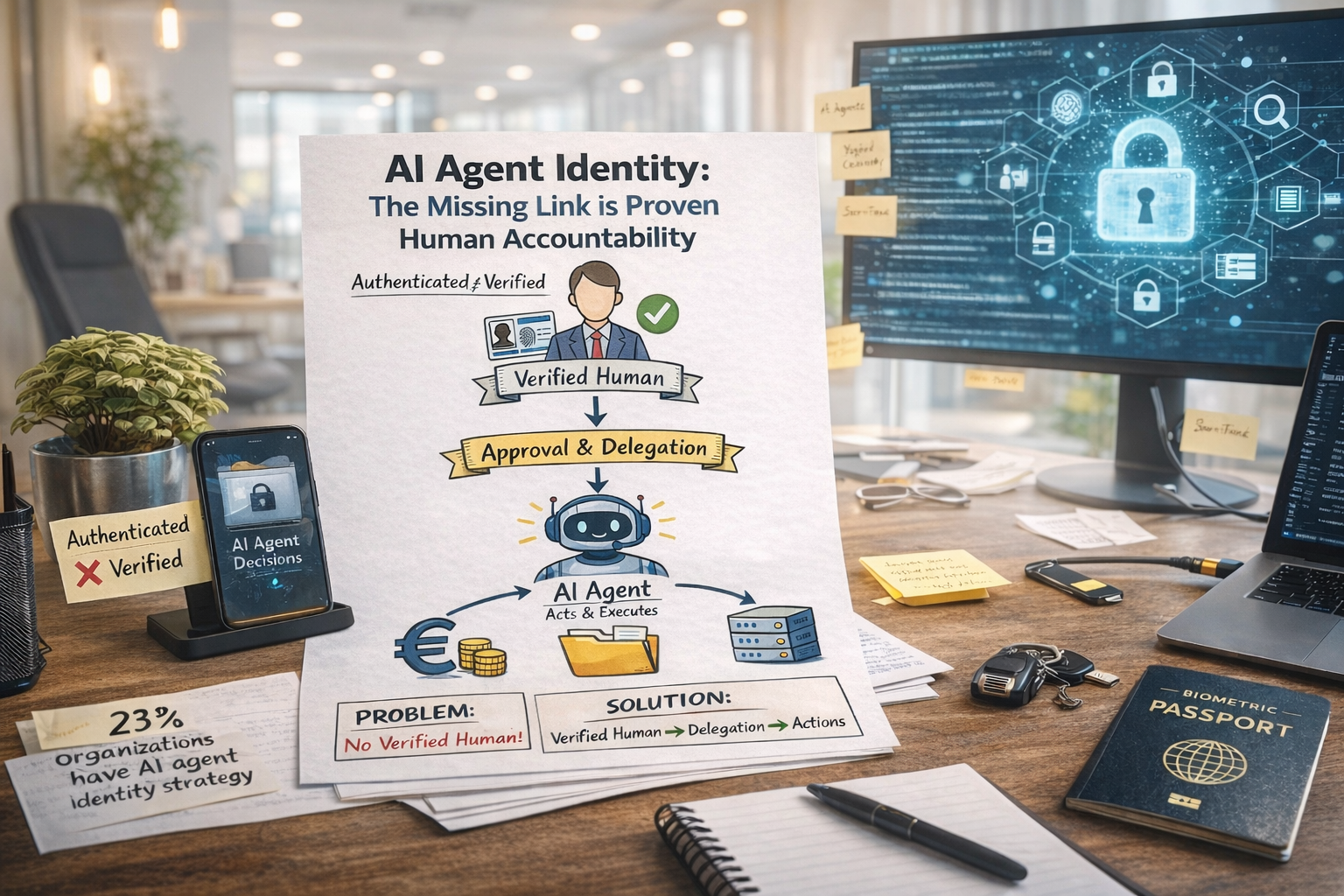 AI Agents Need Identity: Who's Behind the Machine?