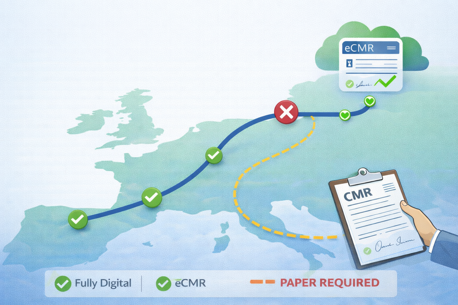 Which Countries Accept eCMR? The Complete 2026 List