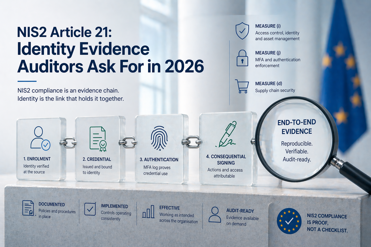 NIS2 Article 21: Identity Evidence Auditors Ask For in 2026