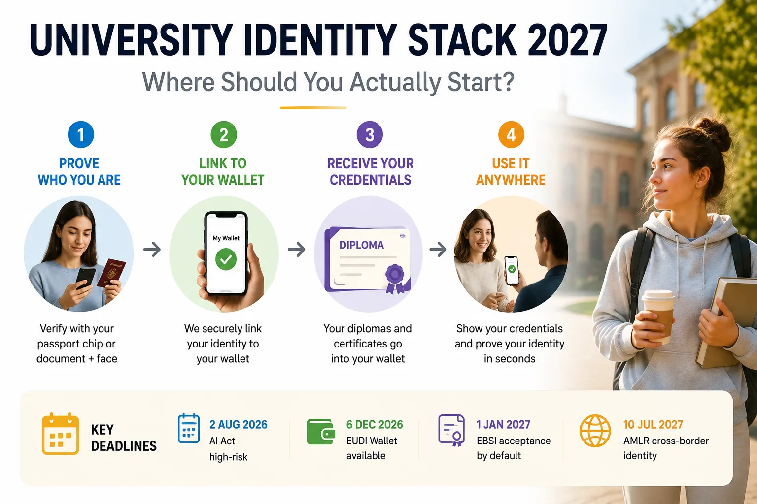 University Identity Stack 2027: Where Should You Actually Start?
