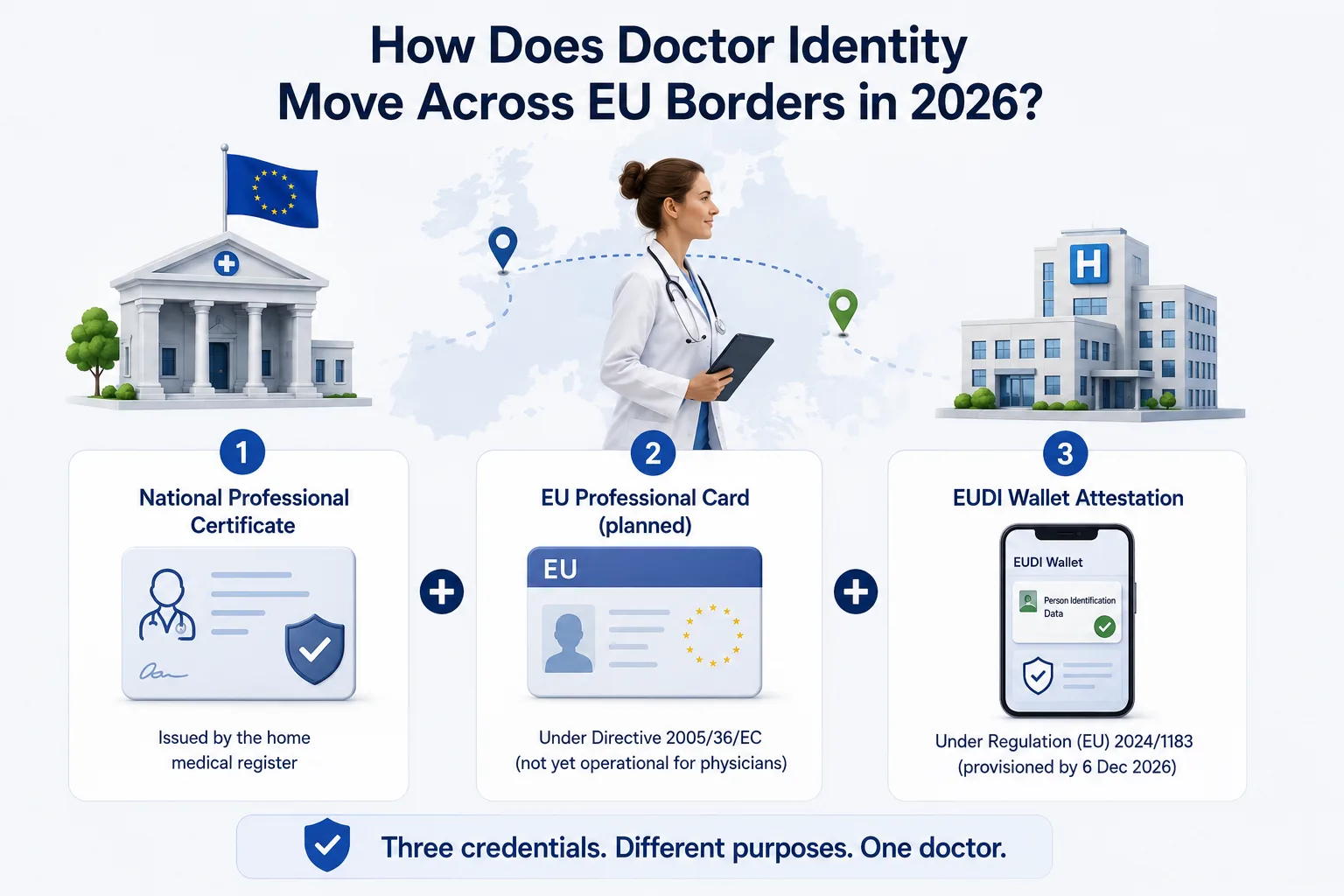 How Does Doctor Identity Move Across EU Borders in 2026?