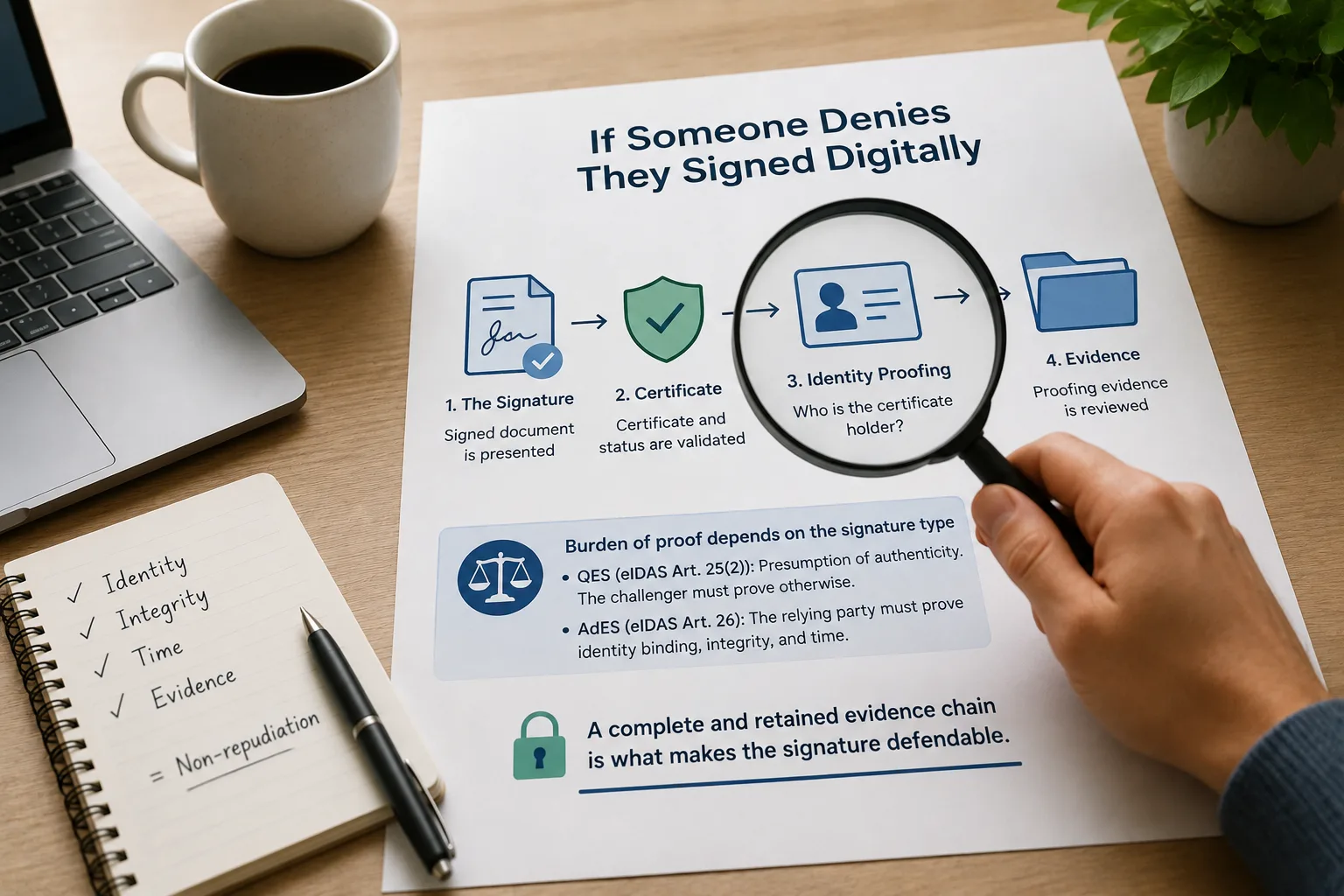 What Happens if Someone Denies They Signed Digitally?
