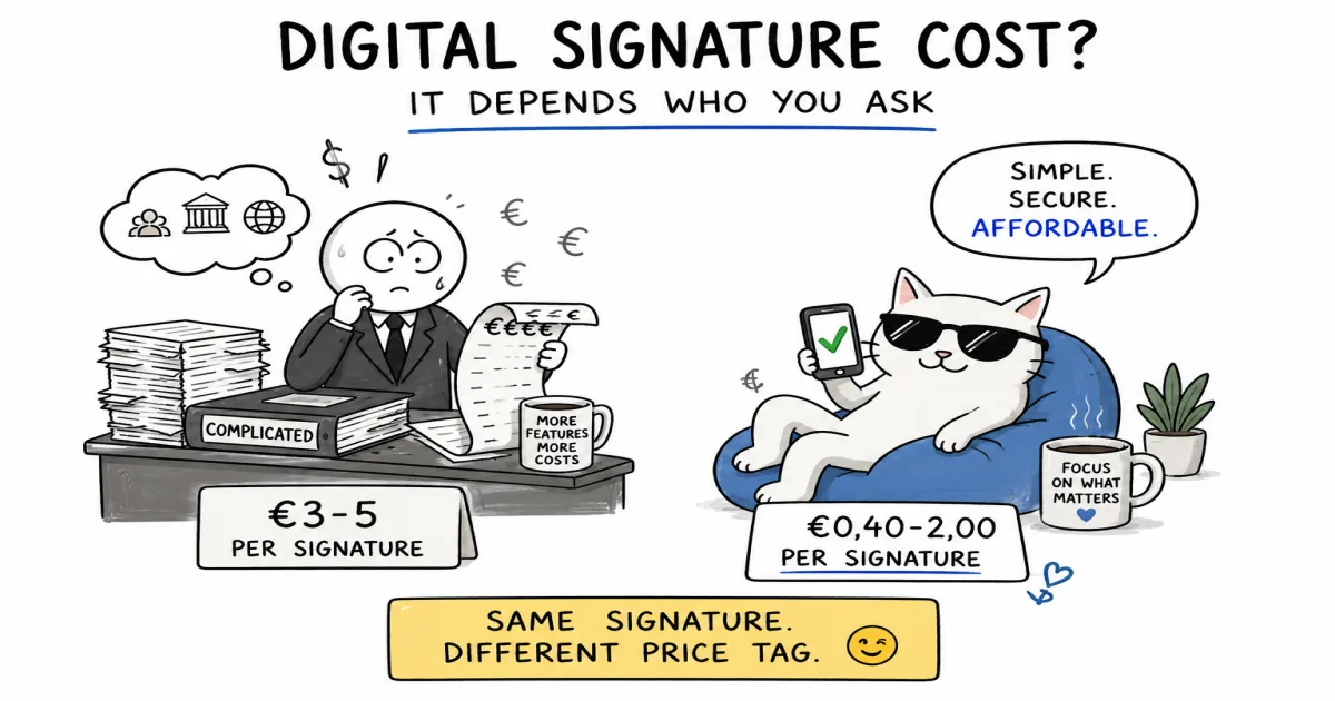 How Much Does a Digital Signature Cost?